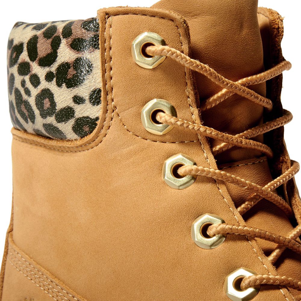 Timberland 6-Inch Μποτακια Γυναικεια Καφε - Kinsley Waterproof - Greece 3947120-YB